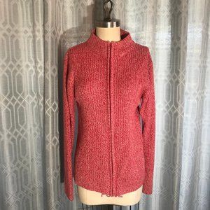 Dona Doni Women's Zip Up Sweater Size M